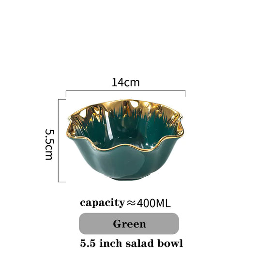 Nordic Luxury Ceramic Phnom Penh Creative Tableware